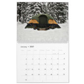 キャンパーメリーキャンプ写真カレンダー カレンダー (1月 2027)