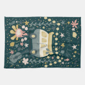 キャンパーライフ!ナイトタイムキッチンタオル キッチンタオル (横)