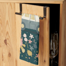 キャンパーライフ!ナイトタイムキッチンタオル