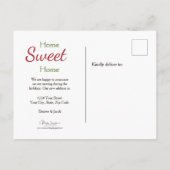 キャンパーレトロクリスマスレッドグリーンヴィンテージ移動 ポストカード (裏面)