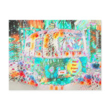 キャンパーレトロヒッピーグルーブ&ビベアポップ・アートのート