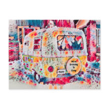 キャンパーレトロヴィンテージトラベルトレーラーおもしろい移動