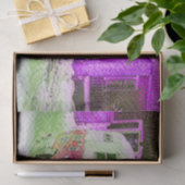 キャンパーレトロヴィンテージヒッピーハピネスイキャンピング 薄葉紙 (ギフト)