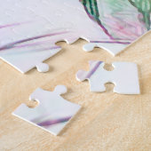 キャンパーレトロヴィンテージヒッピーボンボヤジー冒険 ジグソーパズル (側面)