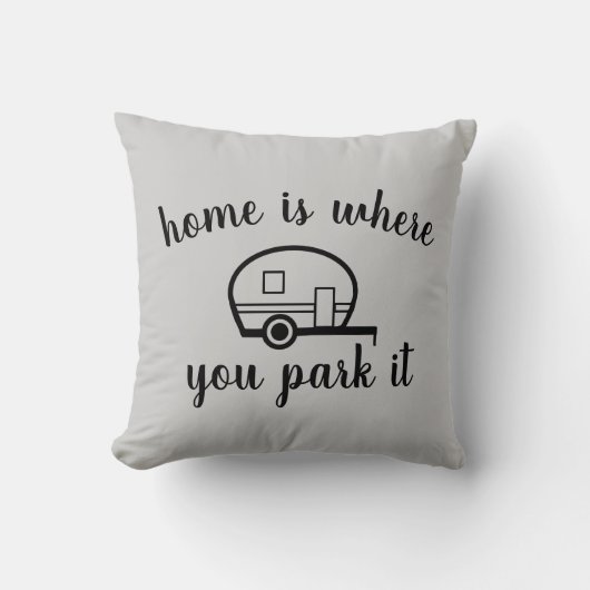 キャンパー両面装飾用クッション クッション (正面)