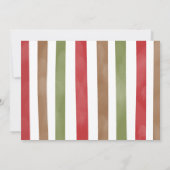 キャンパー誕生日フォト招待状 招待状 (裏面)