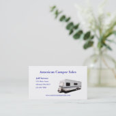 キャンパー販売名刺 名刺 (スタンド正面)