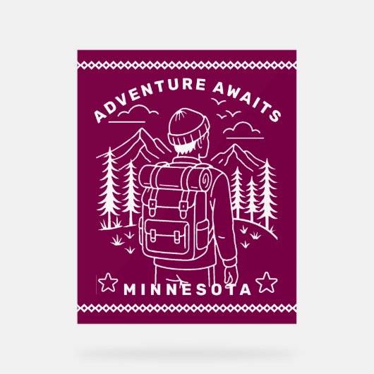 キャンパー アクリルサイン (正面)