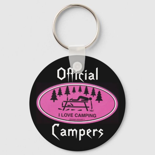 キャンパー・オフィシャル キーホルダー (正面)