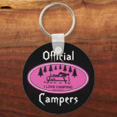 キャンパー・オフィシャル キーホルダー (正面)