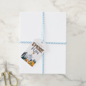 キャンパー |キャンピ素朴ング誕生日のお願い ギフトタグ (より糸付き)