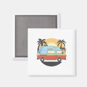 キャンパー・バン マグネット (正面/裏面)