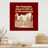 キャンパー ポスター (キッチン)