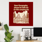 キャンパー ポスター (ホームオフィス)