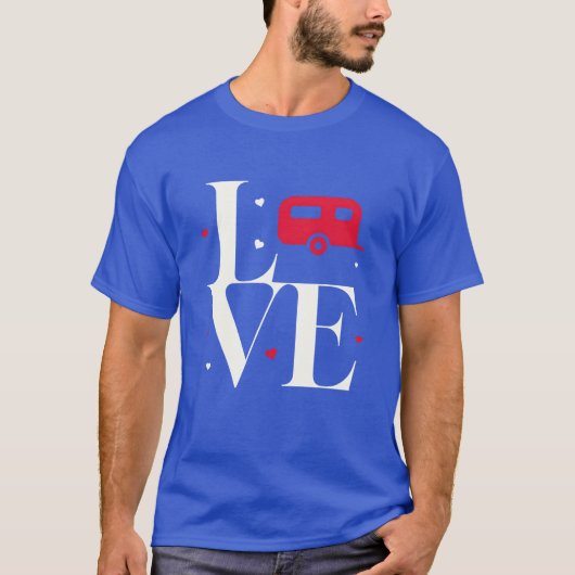 キャンパーLoveフレンド Tシャツ (正面)