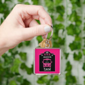 キャンパーRVの女王 キーホルダー (手)