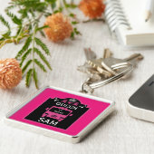 キャンパーRVの女王 キーホルダー (側面)