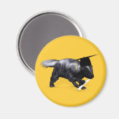 キャンパ頭が切れるスのスカンク マグネット (正面/裏面)