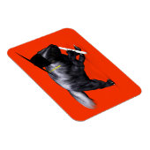 キャンパ頭が切れるスのスカンク マグネット (右側)