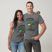 キャンピおもしろいングは私の問題の大部分を解決する – Bear An Tシャツ (ユニセックス)