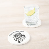 キャンピおもしろいングクルーのキャンパー コースター (側面)