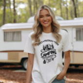 キャンピおもしろいングクルーのキャンパー Tシャツ