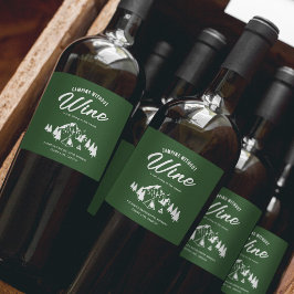 キャンピおもしろいングバチェロレッテ ワインラベル