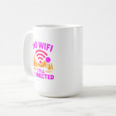 キャンピおもしろいングマグ | 自然愛好家のギフトアイテム コーヒーマグカップ (正面左)