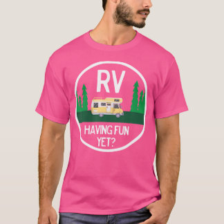 キャンピおもしろいングロードトリップのためのおもしろいを持つRv Tシャツ
