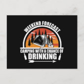 キャンピおもしろいング引用文 シーズンポストカード (正面)