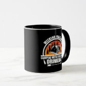 キャンピおもしろいング引用文 マグカップ (正面右)