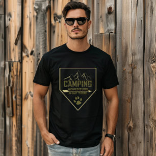 キャンピおもしろいング用キャンパーことわざ Tシャツ
