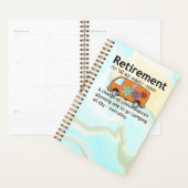 キャンピおもしろいング退職定義 プランナー手帳 (ディスプレー)