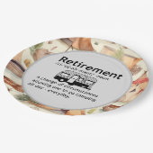 キャンピおもしろいング退職定義 ペーパープレート (アングル)