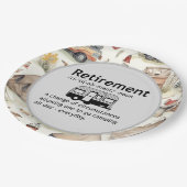 キャンピおもしろいング退職定義 ペーパープレート (アングル)