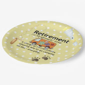 キャンピおもしろいング退職定義 ペーパープレート (アングル)