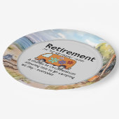 キャンピおもしろいング退職定義 ペーパープレート (アングル)