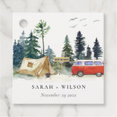 キャンピエレガントングウォーターカラーパインフォレ結婚スト フェイバータグ (正面)