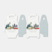 キャンピエレガントングウォーターカラーパインフォレ結婚スト フェイバーボックス (折り畳みなし)