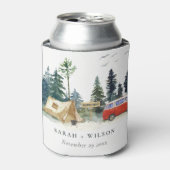 キャンピエレガントングウォーターカラーパインフォレ結婚スト 缶クーラー (缶正面)