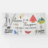 キャンピカスタマイズングファミリー懇親会バナー 横断幕 (横)