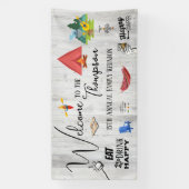 キャンピカスタマイズングファミリー懇親会バナー 横断幕 (縦)