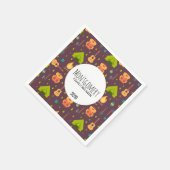 キャンピクールングデザインファミリー懇親会 スタンダードカクテルナプキン (角)