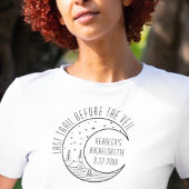 キャンピパーソナライズされたングバチェロレッテムーンキュート Tシャツ