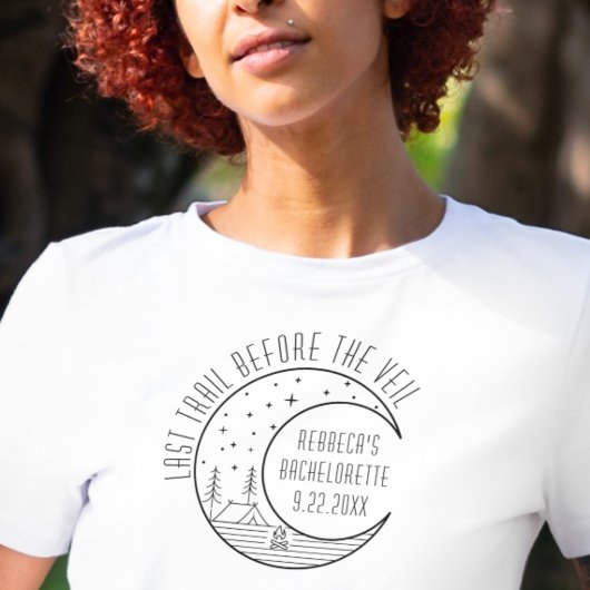 キャンピパーソナライズされたングバチェロレッテムーンキュート Tシャツ