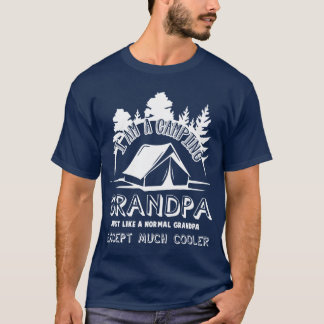 キャンピングおじいちゃん友達 Tシャツ