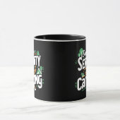 キャンピングでセレニティホテルを発見 マグカップ (中央)