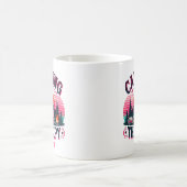 キャンピングは私の癒し コーヒーマグカップ (中央)