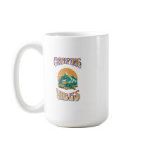 キャンピングをテーマにした紅茶ポット