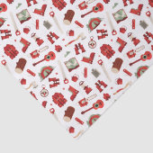 キャンピングアよくはしゃぐイコンを使用した屋外アドベンチャー 薄葉紙 (詳細)